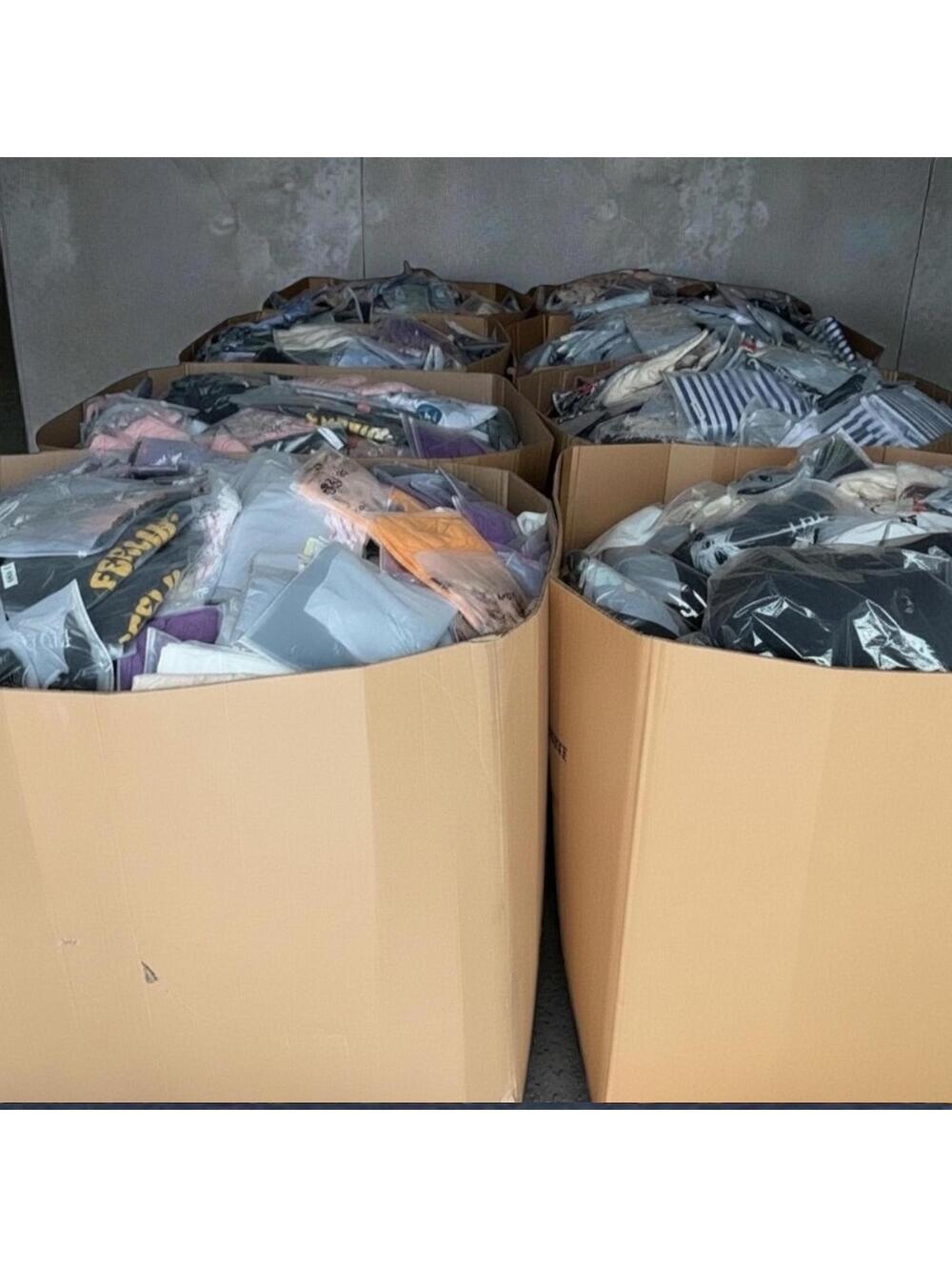100 pcs Men’s designer clothing reseller wholesale lot New